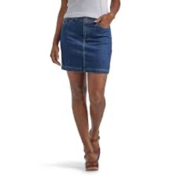 Lee Regular Fit Mid Rise Skort - Picture 1 of 11